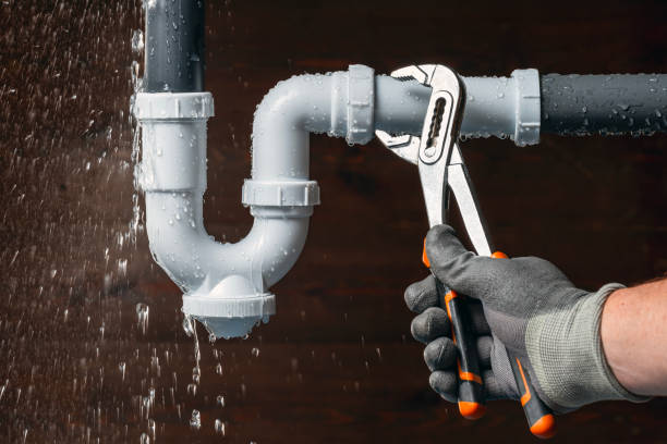 Professional Sewer Line Repair technician working in Chinquapin, NC
